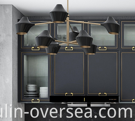 New chinese style light luxury kitchen kitchen cabinets 